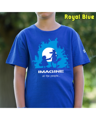 Camiseta niño Imagine - manga corta
