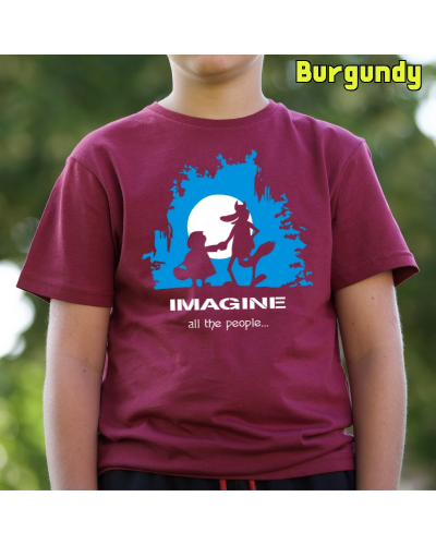 Camiseta niño Imagine - manga corta