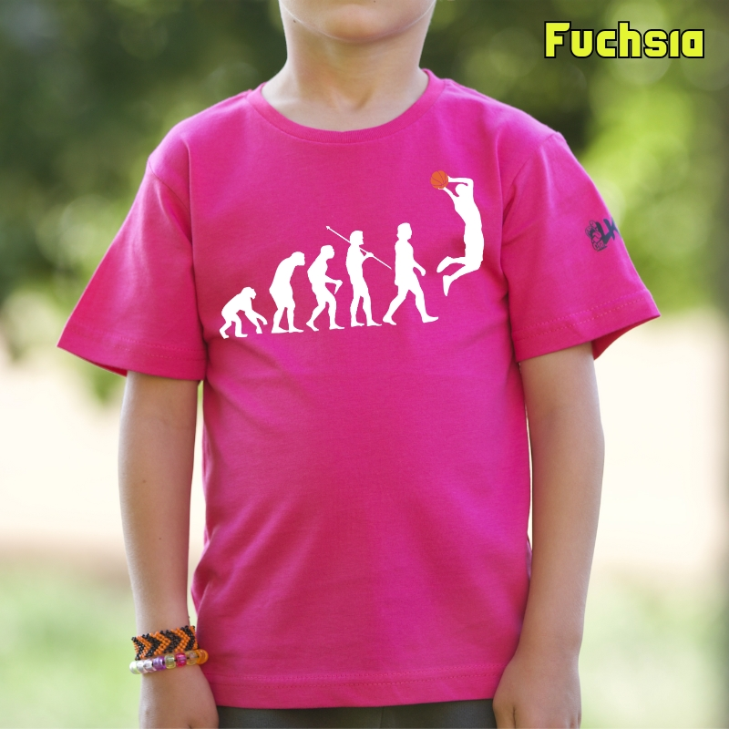 Basket Evolution - Camiseta Niño Manga Corta