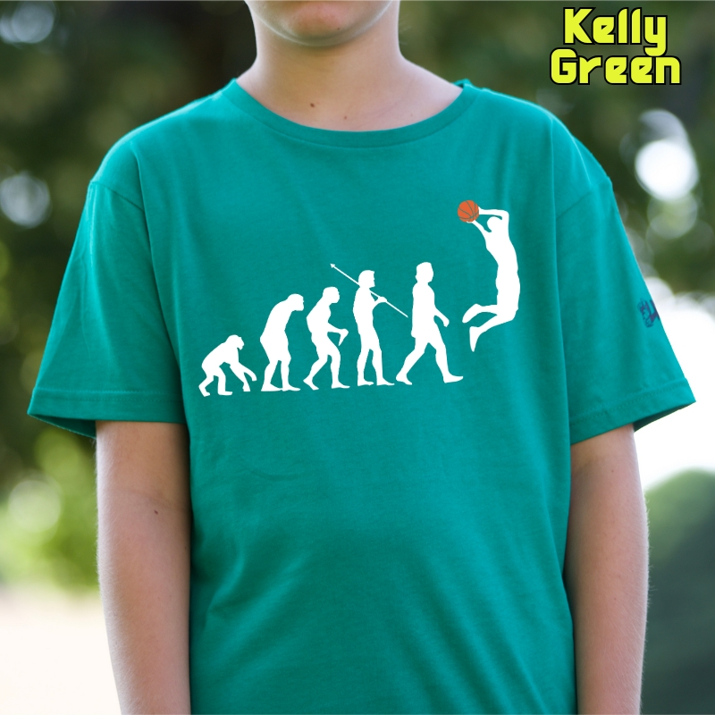 Basket Evolution - Camiseta Niño Manga Corta