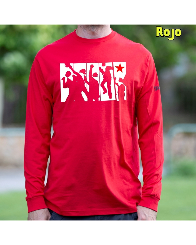 Revolution - Camiseta Hombre Manga Larga