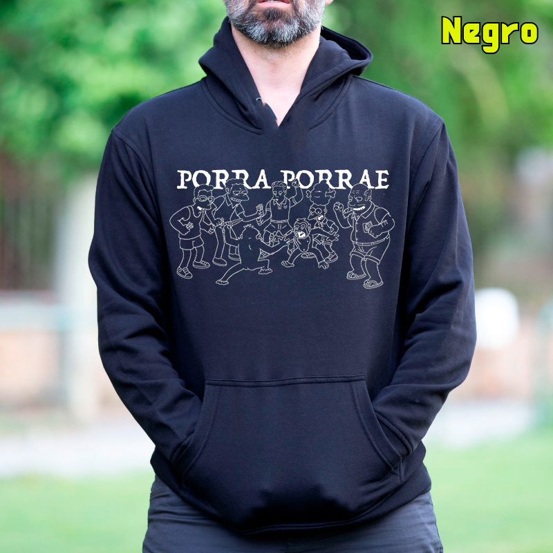 Sudadera Hombre Con Capucha - Porra Porrae