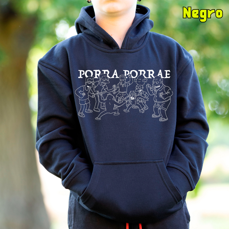 Sudadera Niño Con Capucha - Porra Porrae -