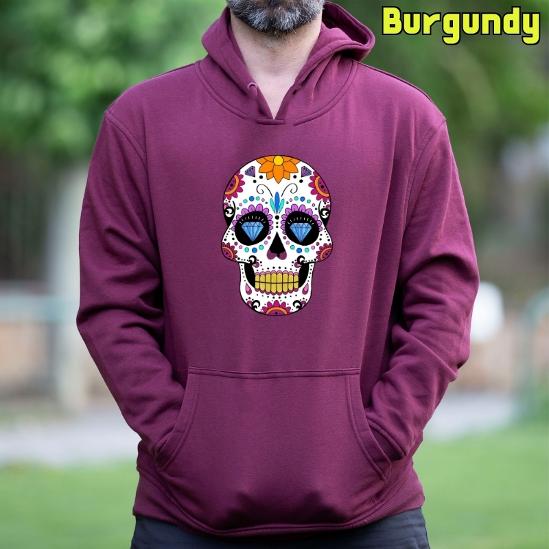 Mexican Skull -  Sudadera Hombre Con Capucha