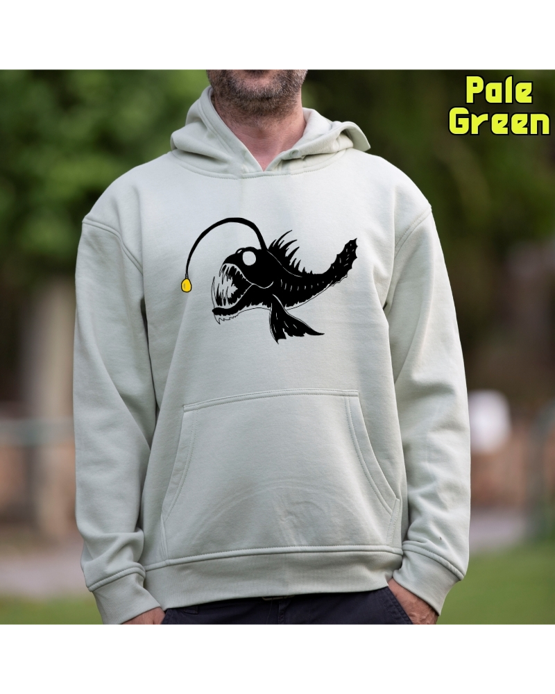Pez Abisal - Sudadera Hombre Con Capucha
