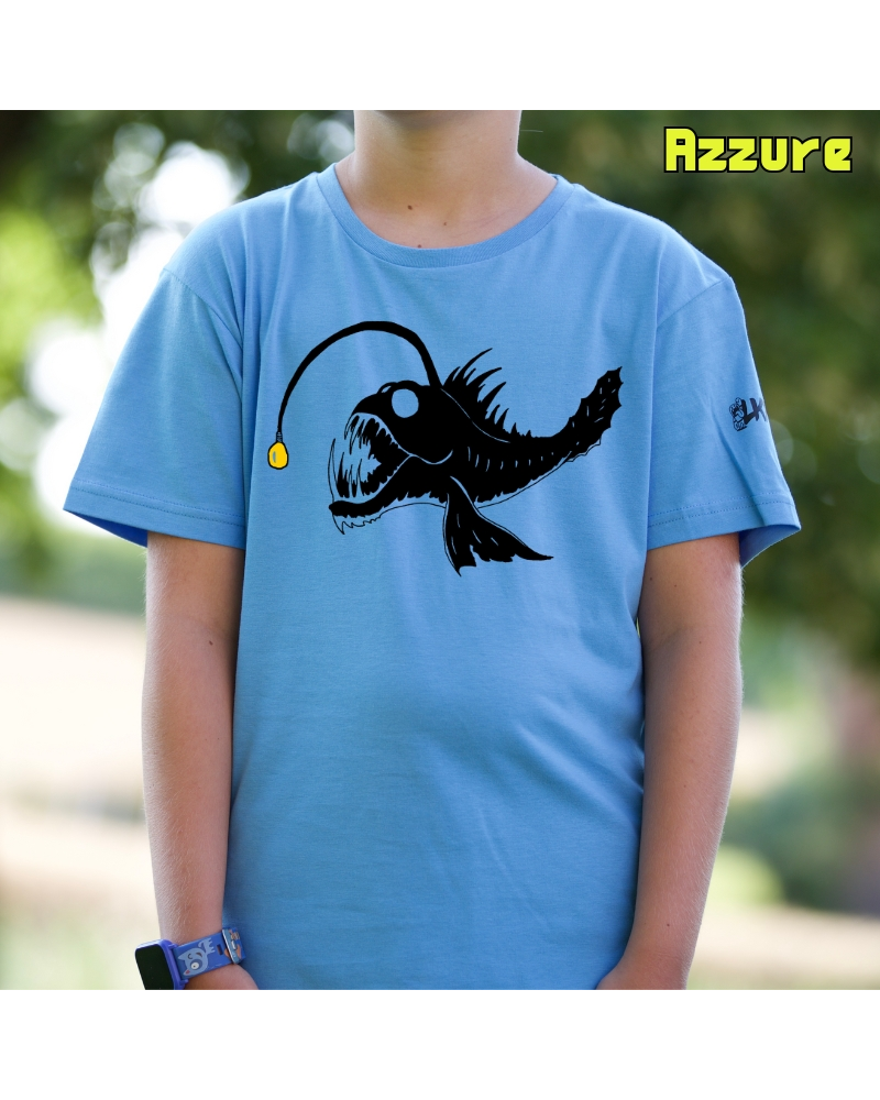 Camiseta niño Pez Abisal- manga corta