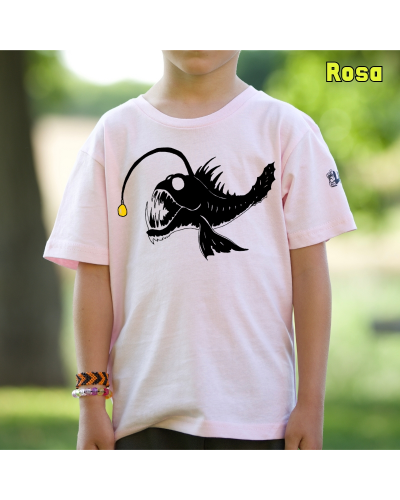 Camiseta niño Pez Abisal- manga corta