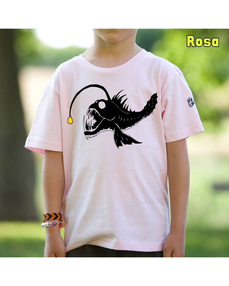 Camiseta niño Pez Abisal- manga corta