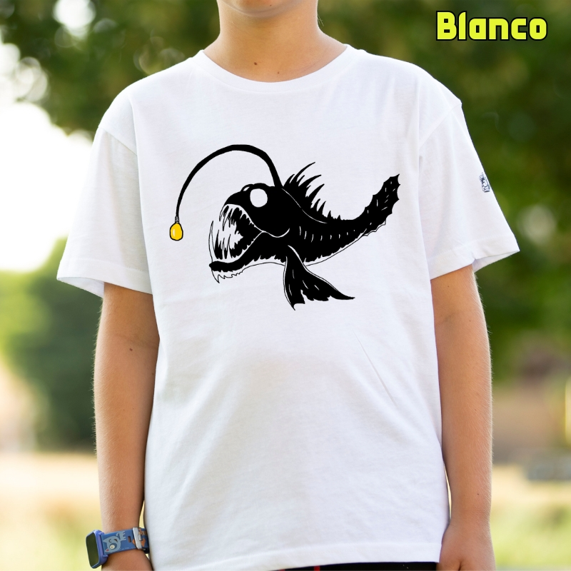 Pez Abisal - Camiseta Niño Manga Corta