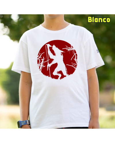 Camiseta niño Cantalobo- manga corta