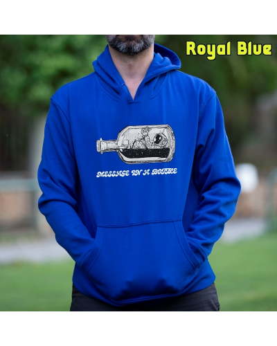 Sudadera Hombre con Capucha - Message In A Bottle