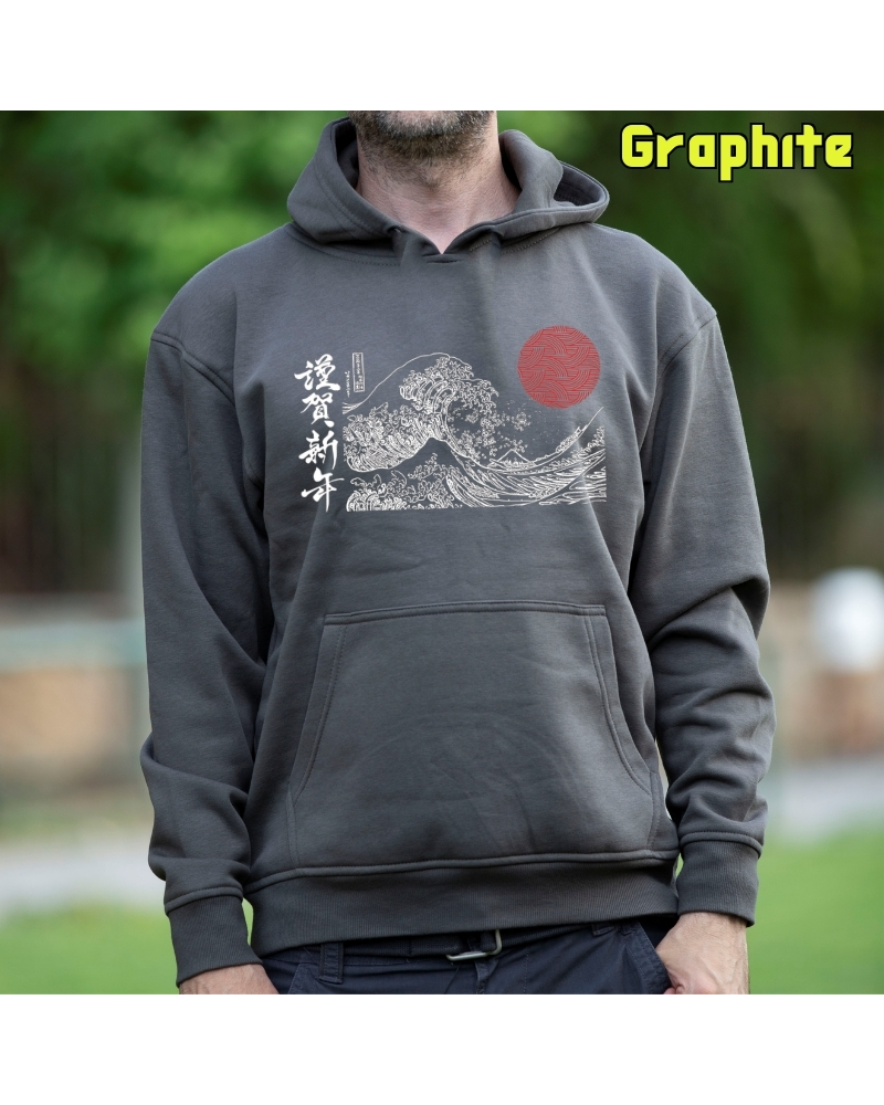 Sudadera hombre con capucha Nami