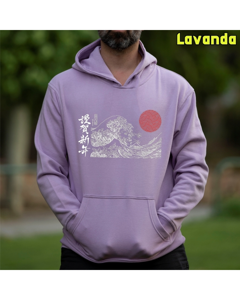Sudadera hombre con capucha Nami