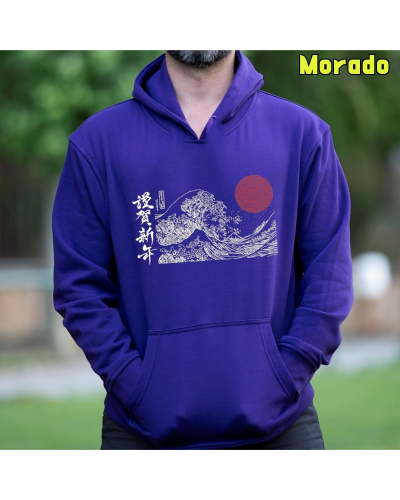Sudadera hombre con capucha Nami