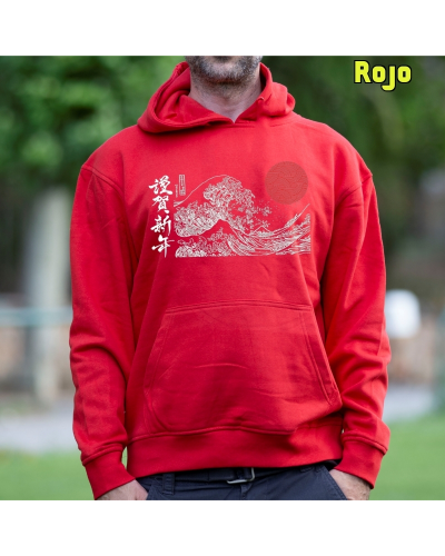 Sudadera hombre con capucha Nami