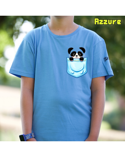 Camiseta niño manga corta - Pandita