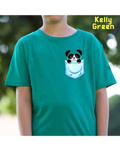 Camiseta niño manga corta - Pandita