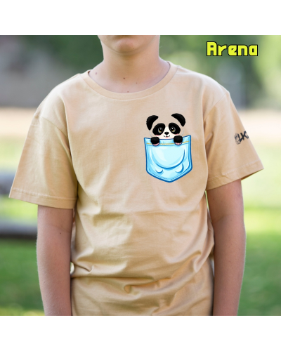 Camiseta niño manga corta - Pandita