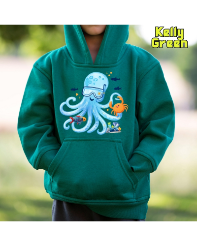 Sudadera niño con capucha - Pulpito