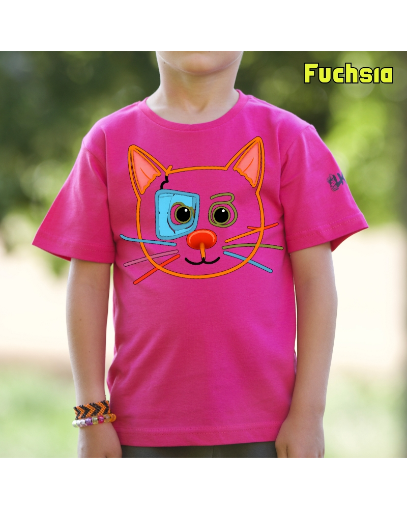 Gatito - Camiseta Niño Manga Corta