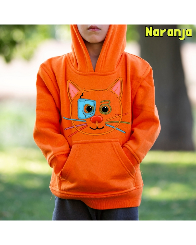 Gatito - Sudadera Niño Con Capucha