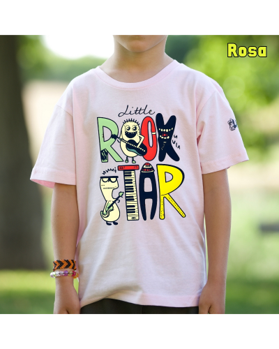 Camiseta Niño Manga Corta - Little Rs