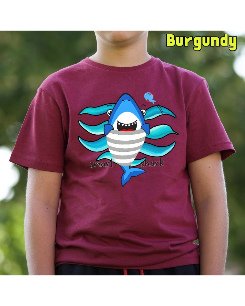 Smart Shark - Camiseta Niño Manga Corta