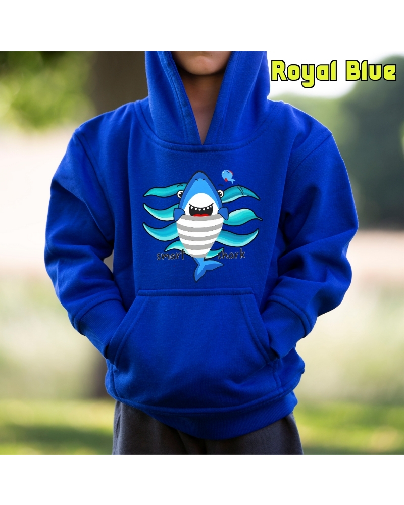Smart Shark - Sudadera Niño Con Capucha