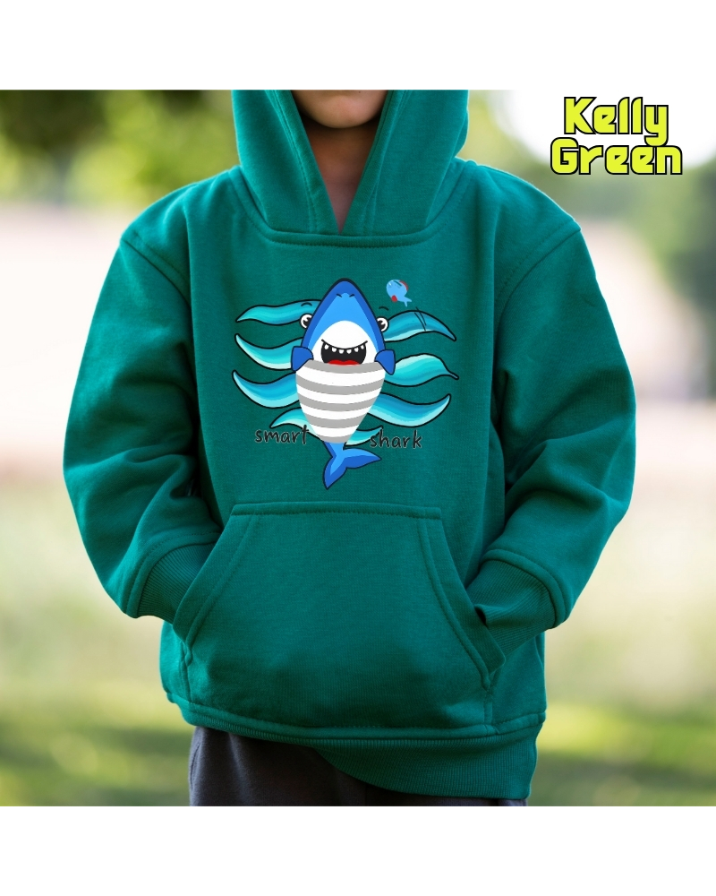 Smart Shark - Sudadera Niño Con Capucha