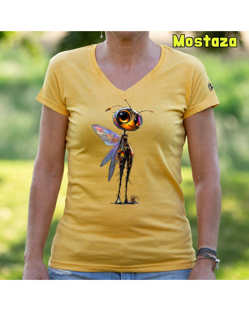 Libelula - Camiseta Mujer  Manga Corta