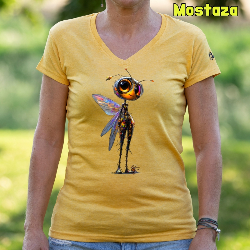 Libelula - Camiseta Mujer  Manga Corta