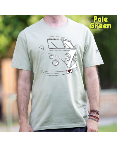 Camiseta hombre T1 Furgo- manga corta