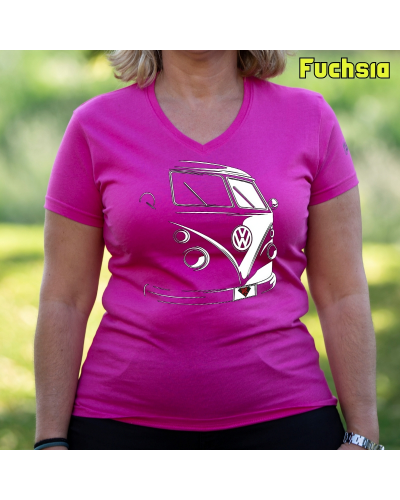T1 Furgo - Camiseta Mujer Manga Corta