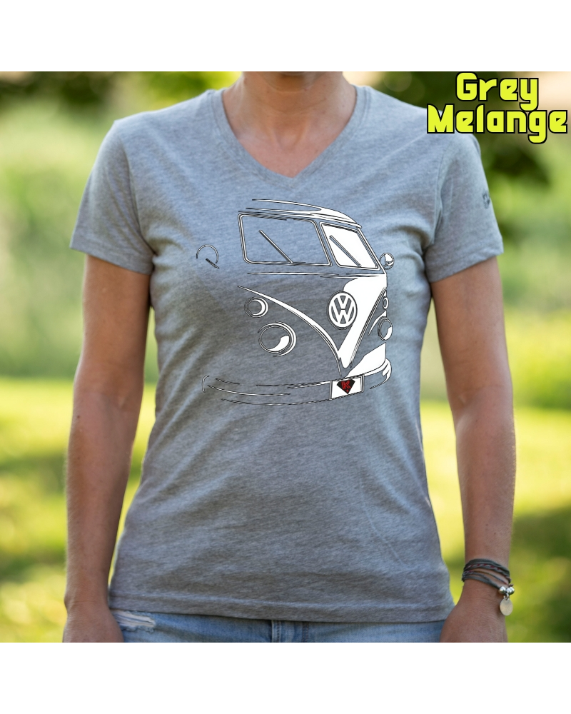 T1 Furgo - Camiseta Mujer Manga Corta