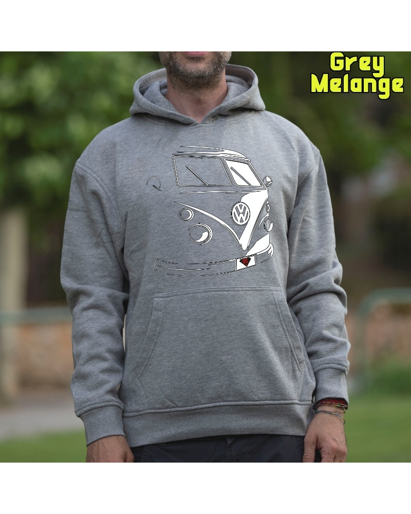 T1 Furgo - Sudadera Hombre Con Capucha