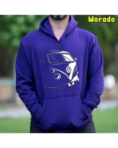 T1 Furgo - Sudadera Hombre Con Capucha