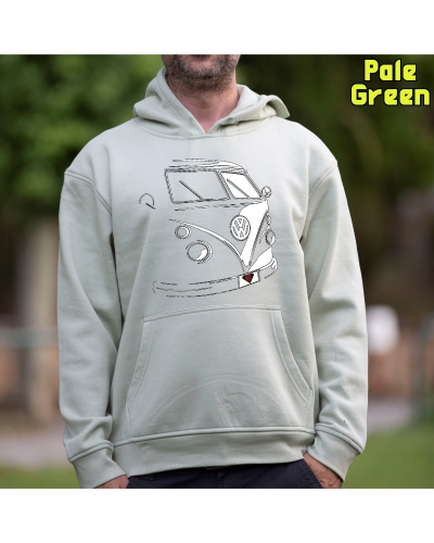 T1 Furgo - Sudadera Hombre Con Capucha