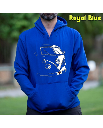 T1 Furgo - Sudadera Hombre Con Capucha