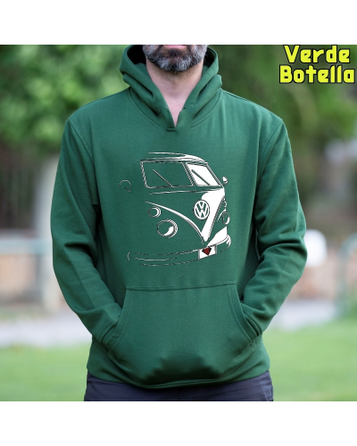 T1 Furgo - Sudadera Hombre Con Capucha