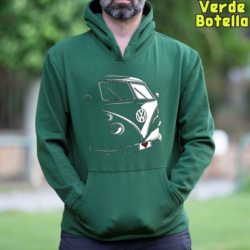 T1 Furgo - Sudadera Hombre Con Capucha