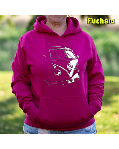 T1 Furgo - Sudadera mujer con capucha