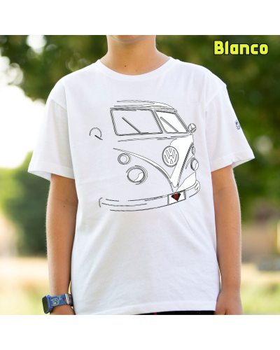 T1 Furgo - Camiseta Niño Manga Corta