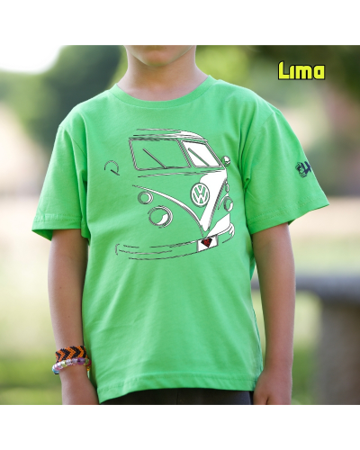 T1 Furgo - Camiseta Niño Manga Corta