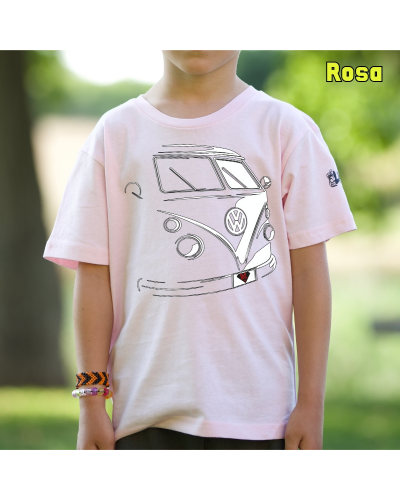 T1 Furgo - Camiseta Niño Manga Corta