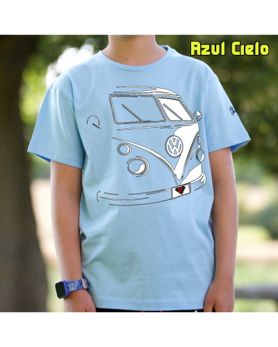 T1 Furgo - Camiseta Niño Manga Corta
