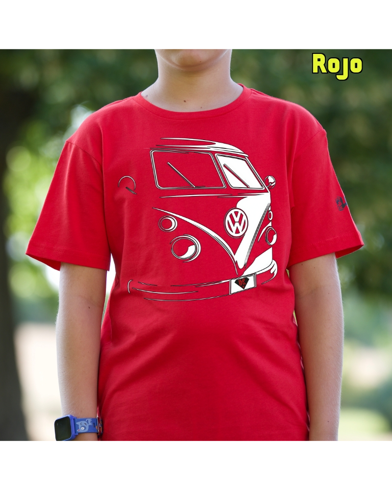 T1 Furgo - Camiseta Niño Manga Corta