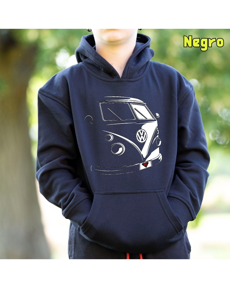 Sudadera niño con capucha-T1 Furgo