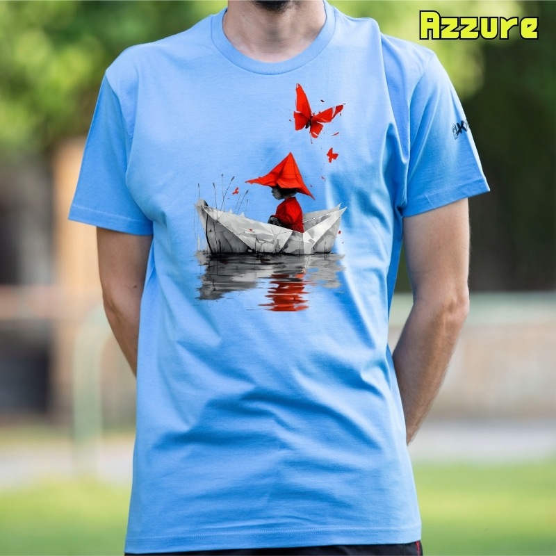 Barquito De Papel - Camiseta hombre manga corta