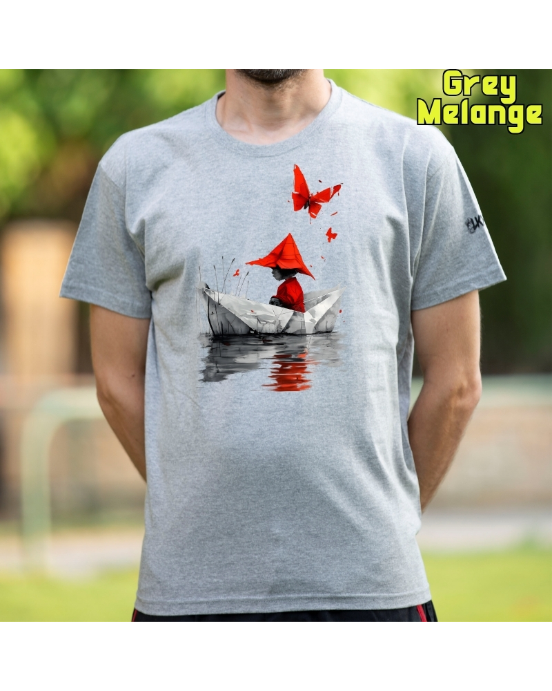 Barquito De Papel - Camiseta hombre manga corta