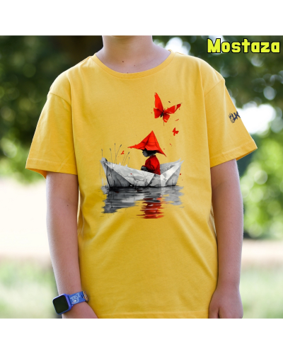 Barquito De Papel - Camiseta Niño Manga Corta